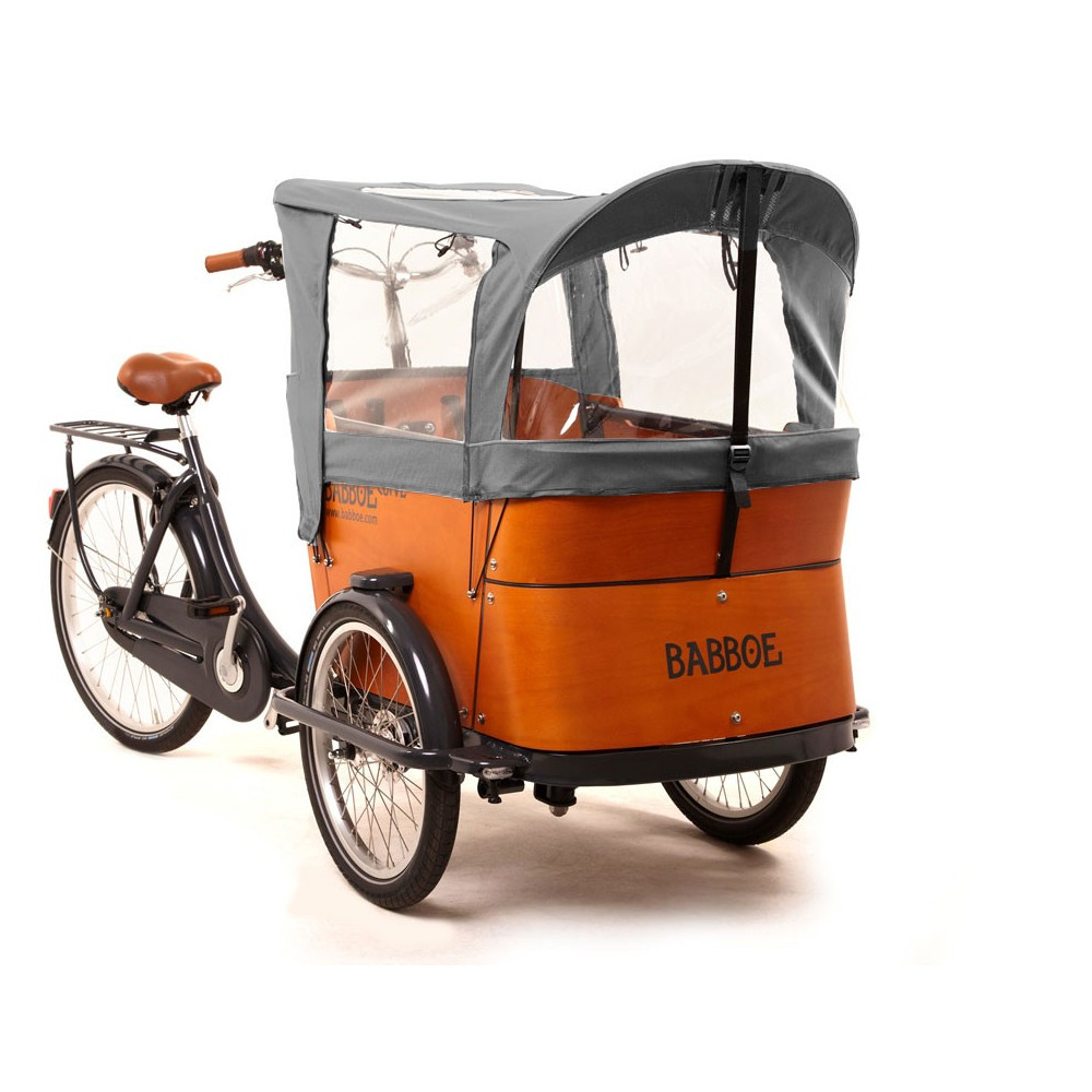 Vélo électrique Babboe Curve Mountain eCargo triporteur - moteur central Yamaha