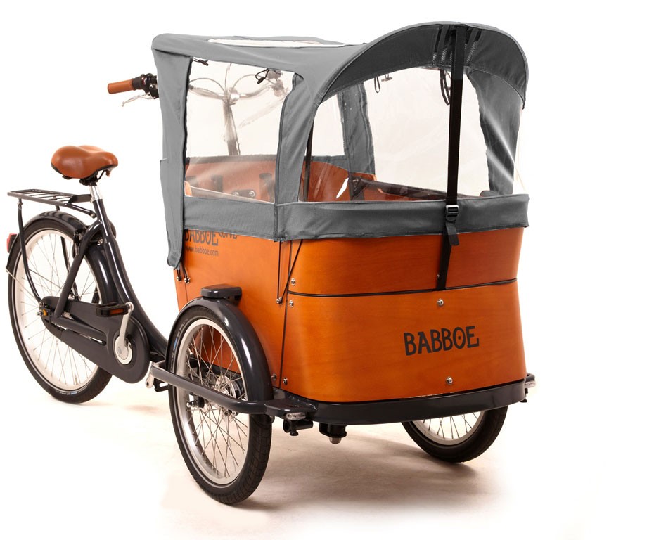 VÉLO ÉLECTRIQUE CARGO BABBOE Curve Mountain • Vélozen ••• Vélo