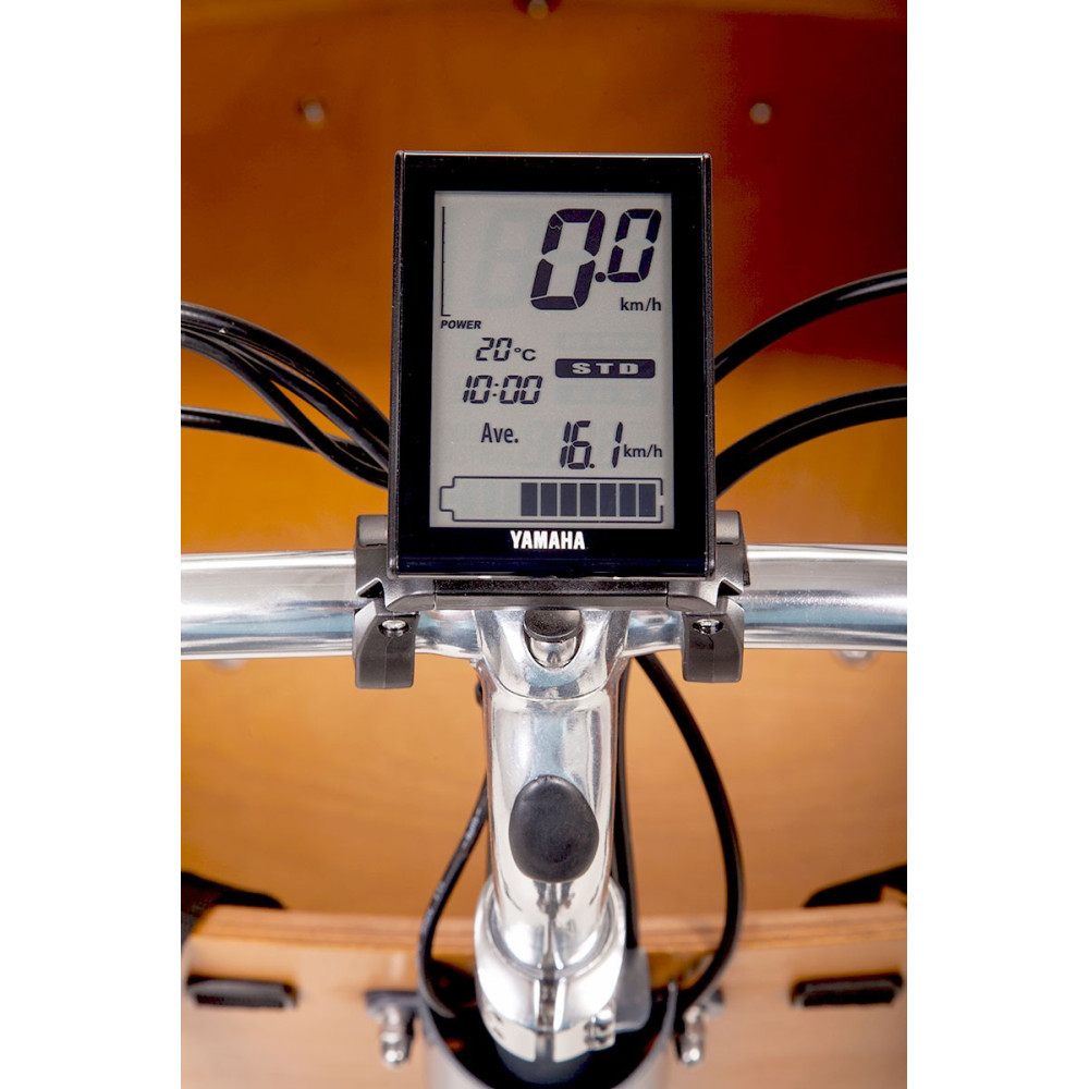 Vélo électrique Babboe Curve Mountain eCargo triporteur - moteur central Yamaha