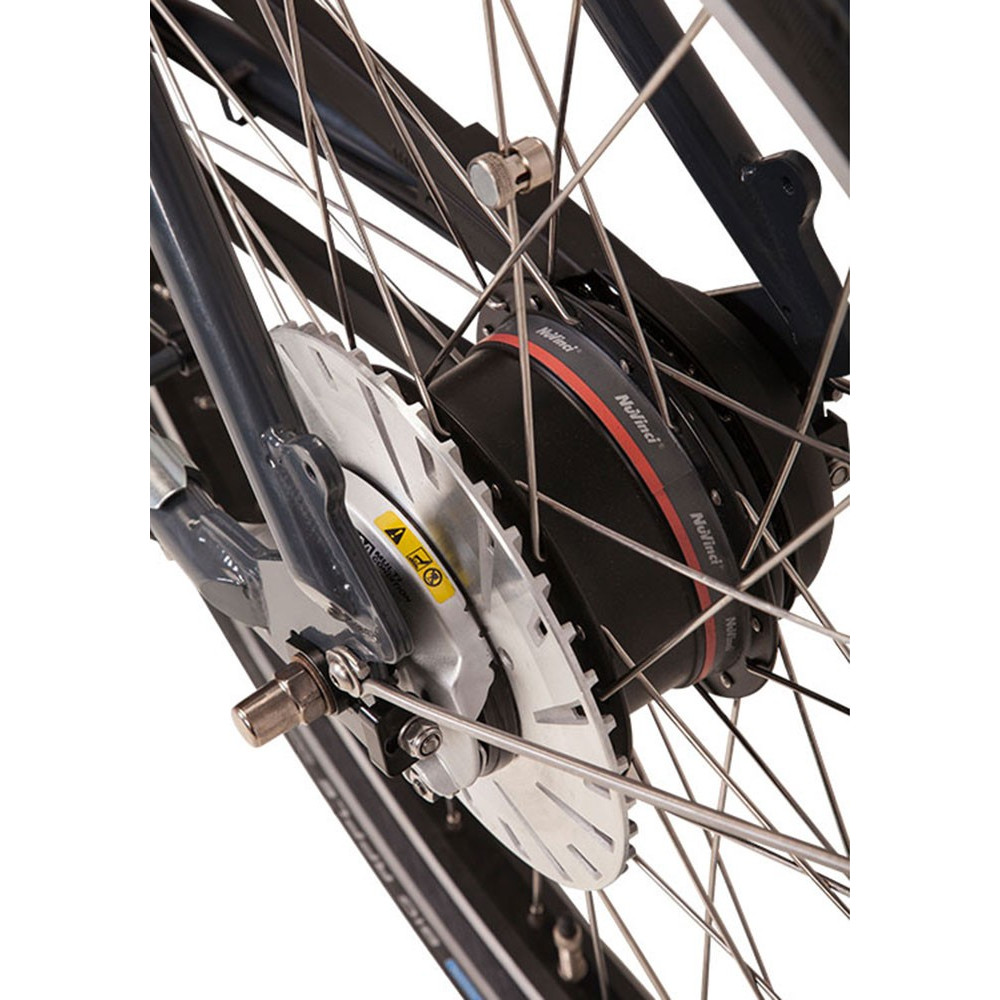 Vélo électrique Babboe Curve Mountain eCargo triporteur - moteur central Yamaha