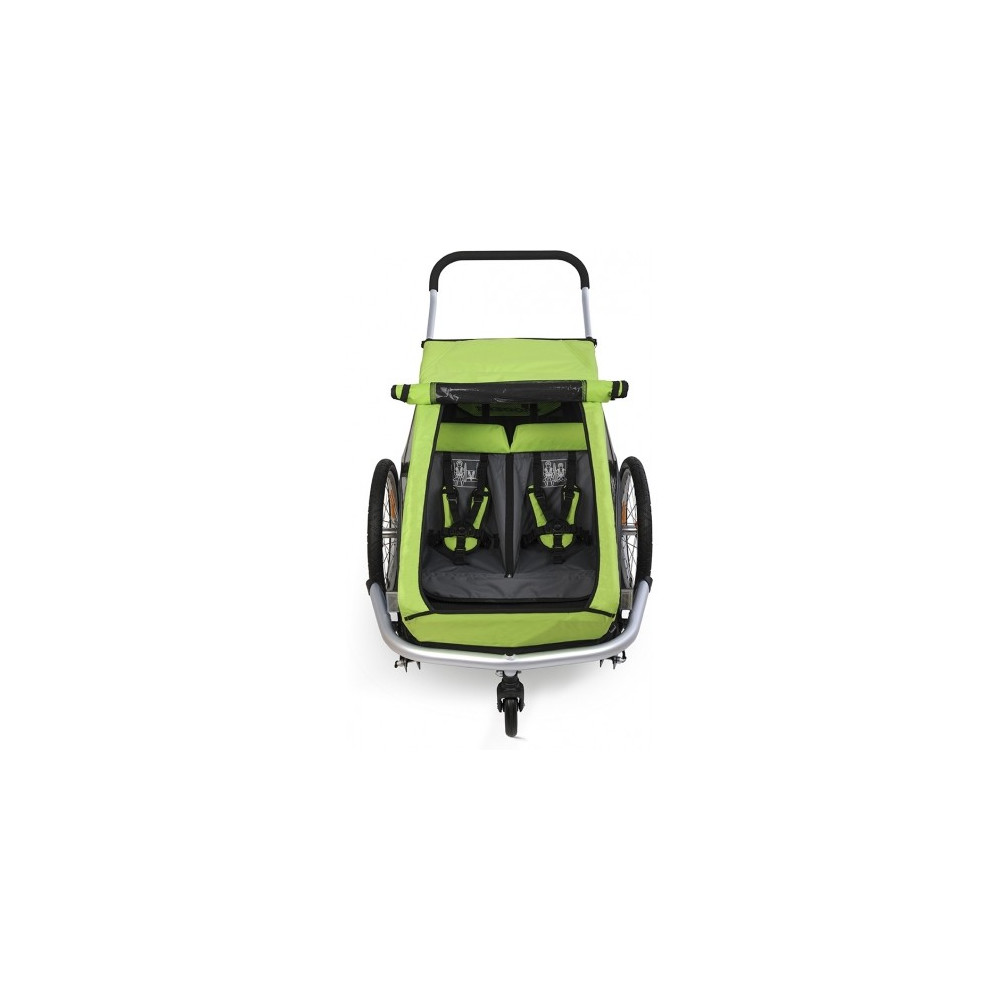 REMORQUE VELO ENFANT CROOZER KID PLUS 2 BIPLACE 2019