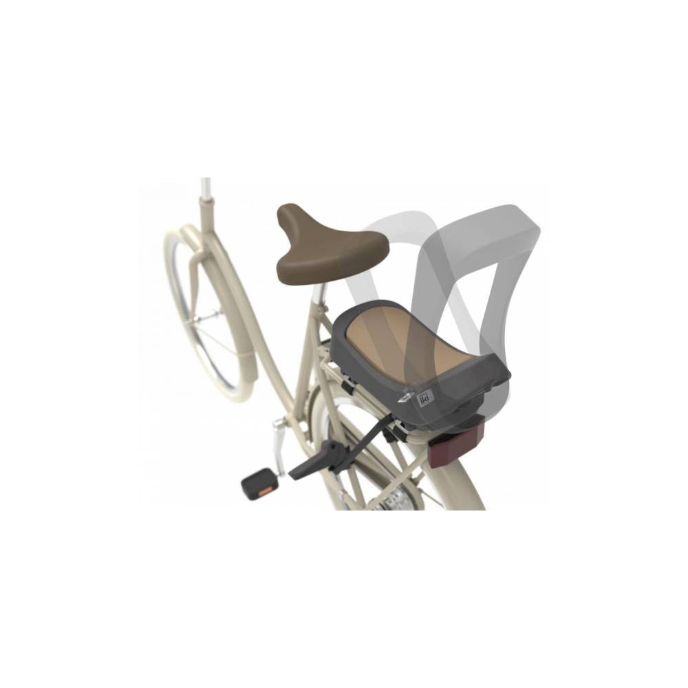 Siège enfant junior avec cale-pieds URBAN IKI avec fixation pour porte-bagages arrière de vélo électrique