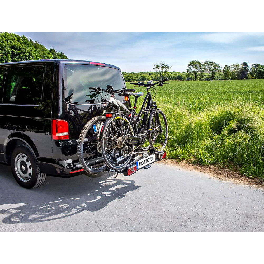 Porte-vélo électrique pliable EUFAB PREMIUM 2 Plus