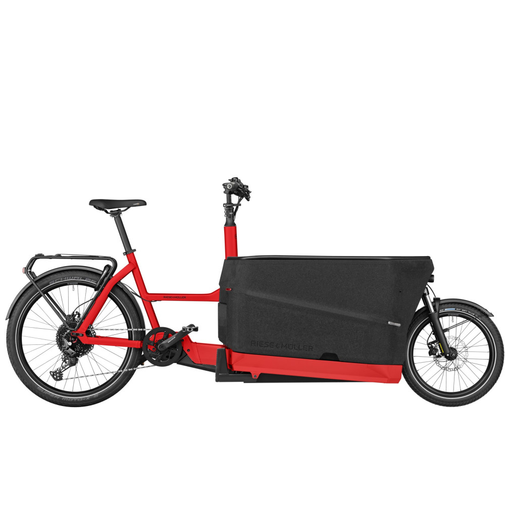 VÉLO ÉLECTRIQUE CARGO RIESE & MULLER PACKSTER 70 TOURING 2021 • Vélozen