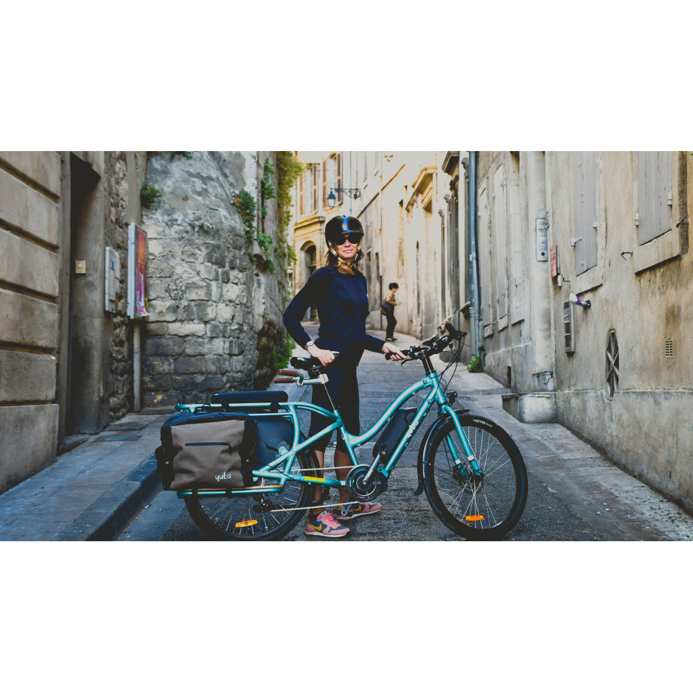 Vélo électrique longtail rallongé enfant YUBA Boda Boda Electric 2021