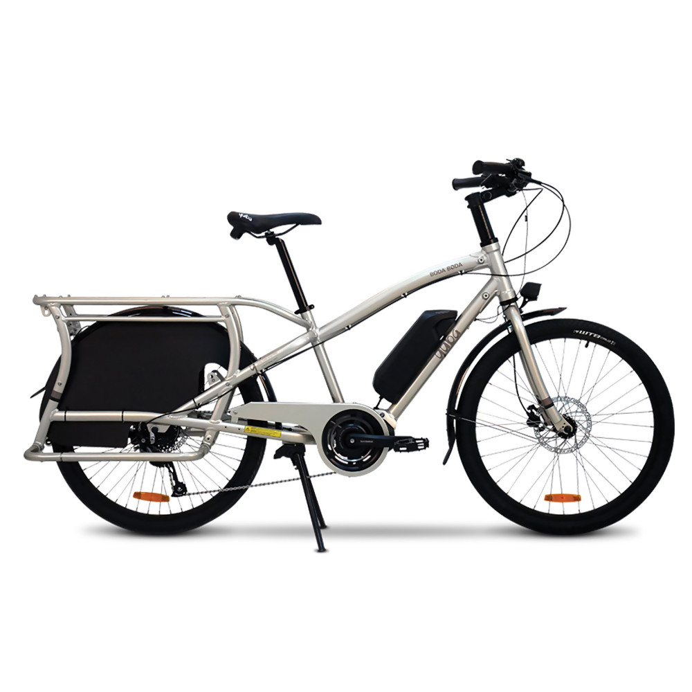 Vélo électrique longtail rallongé enfant YUBA Boda Boda Electric 2021