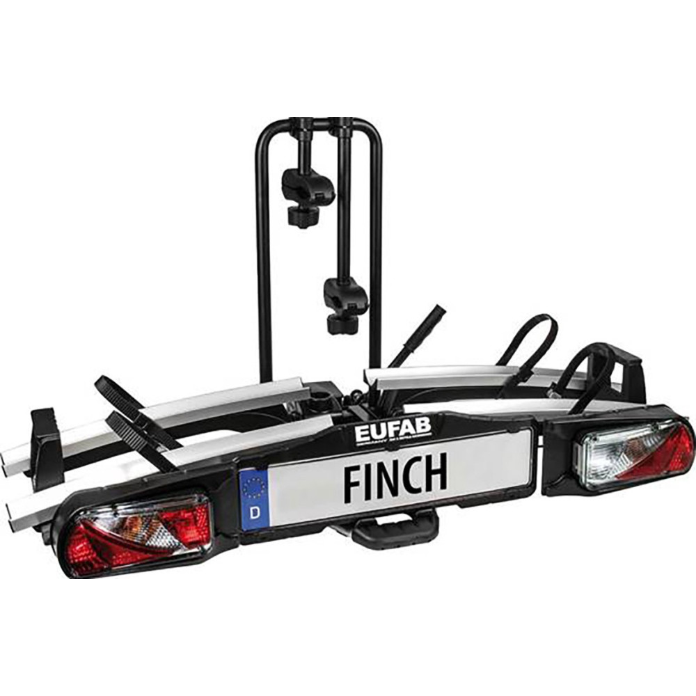 Eufab FINCH II Porte-vélos électriques pliable et basculant