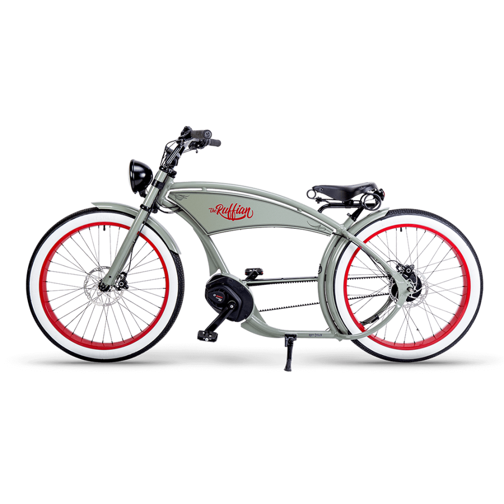 Vélo électrique vintage cruiser - The Ruffian Vintage 2021