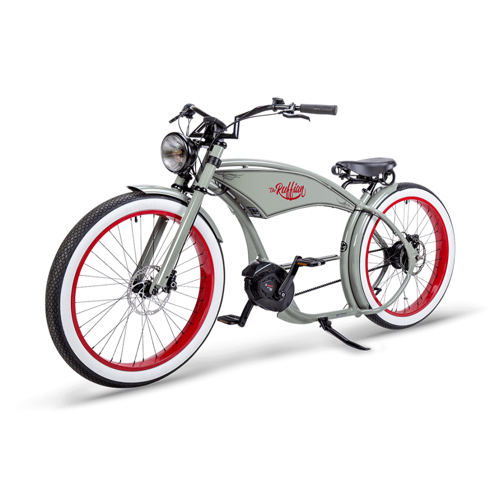 Vélo électrique vintage cruiser - The Ruffian Vintage 2021