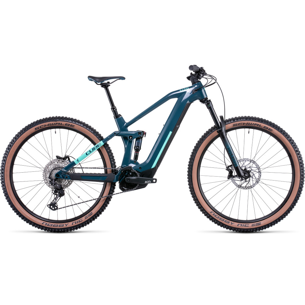 VTT ÉLECTRIQUE CUBE STEREO HYBRID 140 HPC RACE 625 2022 • Vélozen