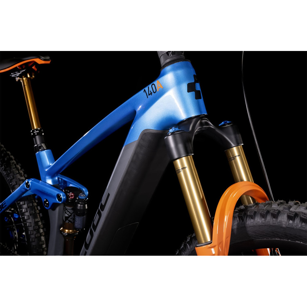 VTT ÉLECTRIQUE CUBE STEREO HYBRID 140 HPC ACTIONTEAM 29 2022 • Vélozen