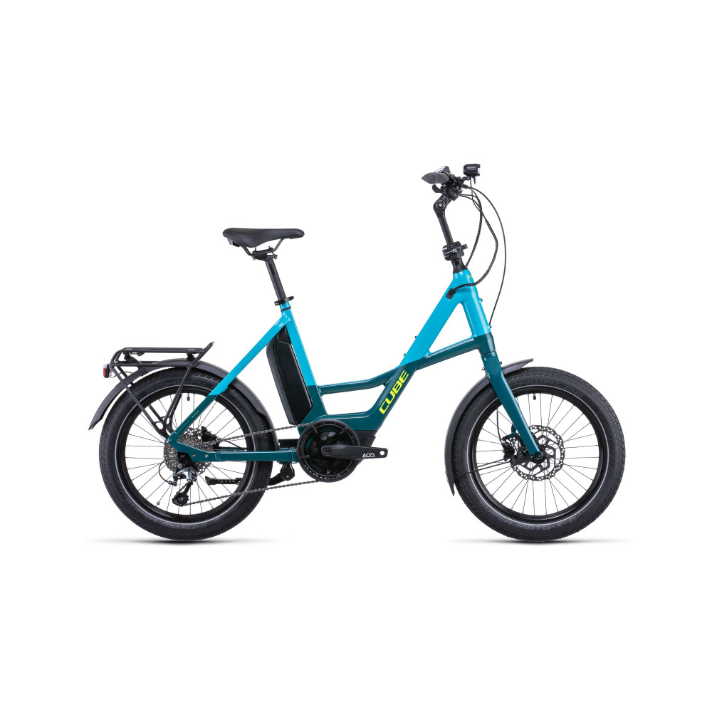 VÉLO ÉLECTRIQUE PLIANT CUBE COMPACT SPORT HYBRID 500 2022 • Vélozen