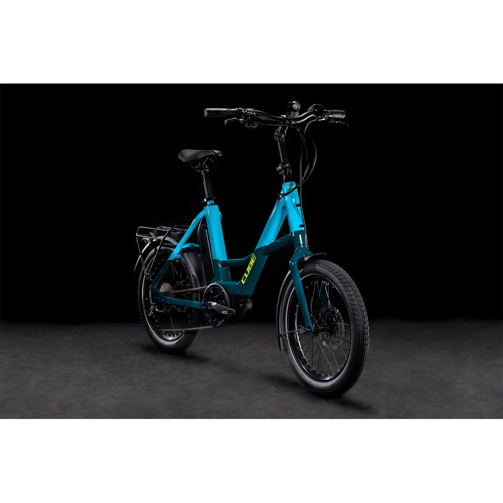 VÉLO ÉLECTRIQUE PLIANT CUBE COMPACT SPORT HYBRID 500 2022 • Vélozen