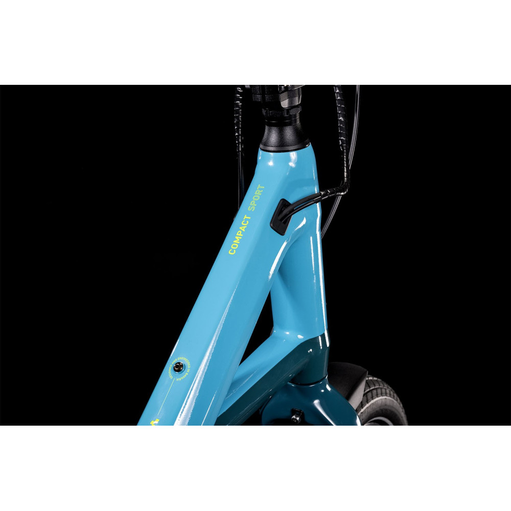 VÉLO ÉLECTRIQUE PLIANT CUBE COMPACT SPORT HYBRID 500 2022 • Vélozen