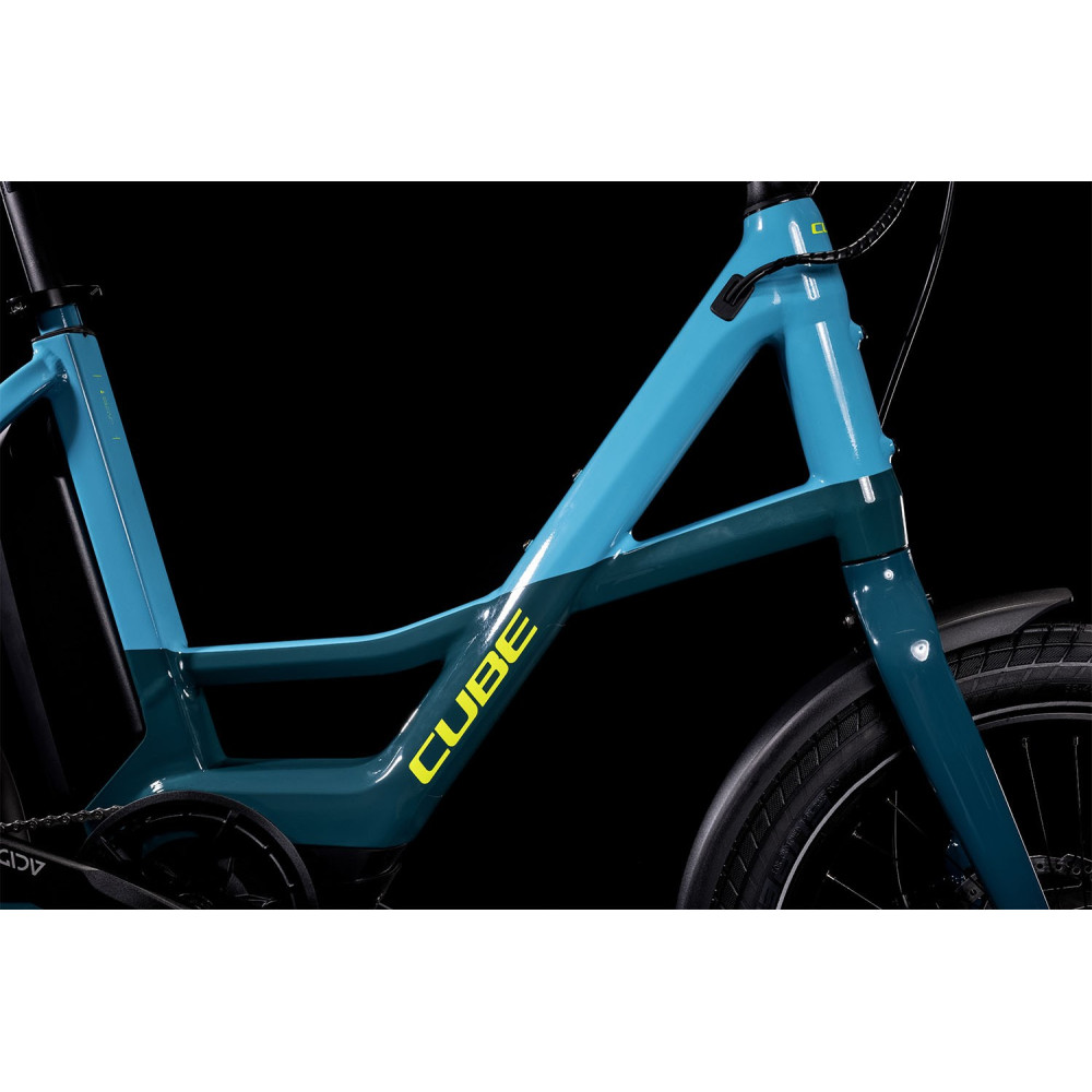 VÉLO ÉLECTRIQUE PLIANT CUBE COMPACT SPORT HYBRID 500 2022 • Vélozen