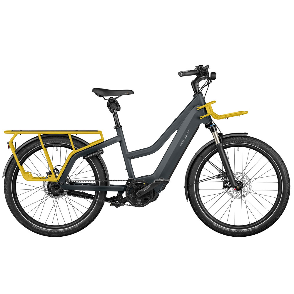 VÉLO ÉLECTRIQUE CARGO RIESE & MULLER Multicharger Mixte GT Rohloff 2022 • Vélozen