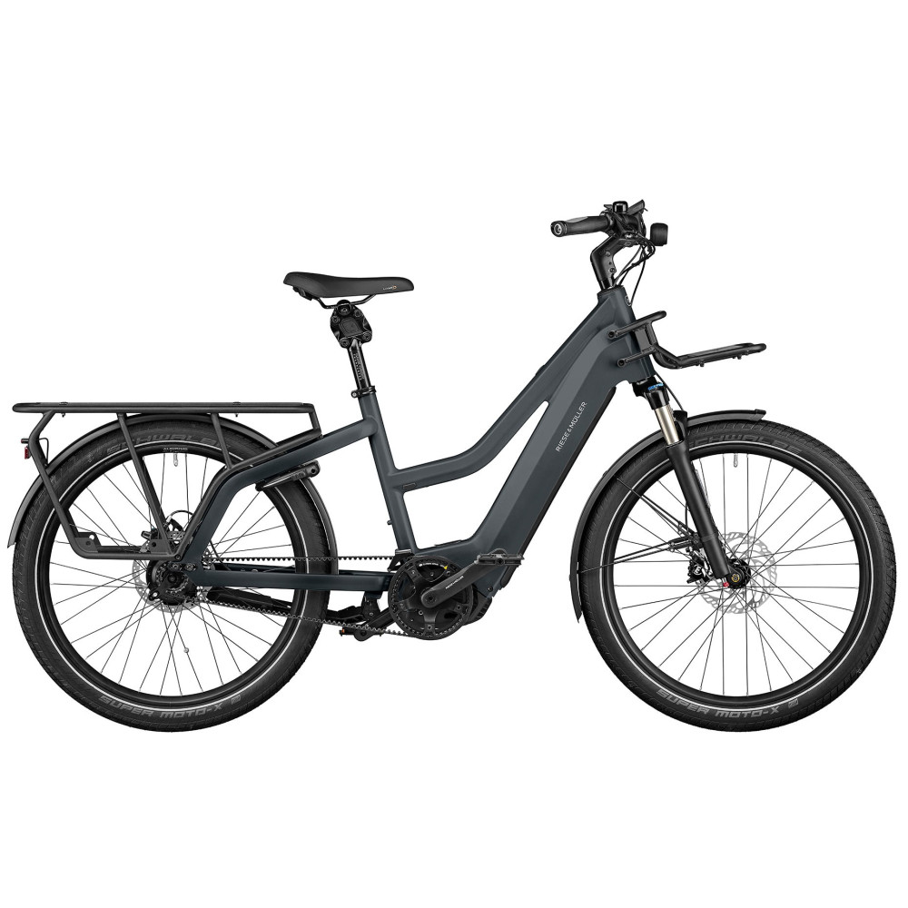 VÉLO ÉLECTRIQUE CARGO RIESE & MULLER Multicharger Mixte GT Rohloff 2022 • Vélozen