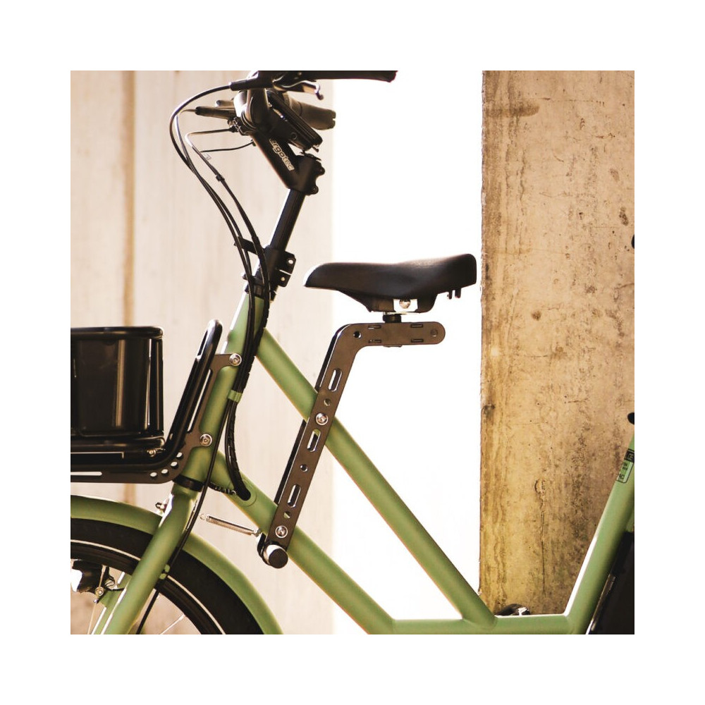 Front Child Seat Veloe, selle avant pour enfant avec cale-pieds