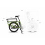 Vélo électrique cargo longtail VELOE Multi Bosch Performance CX