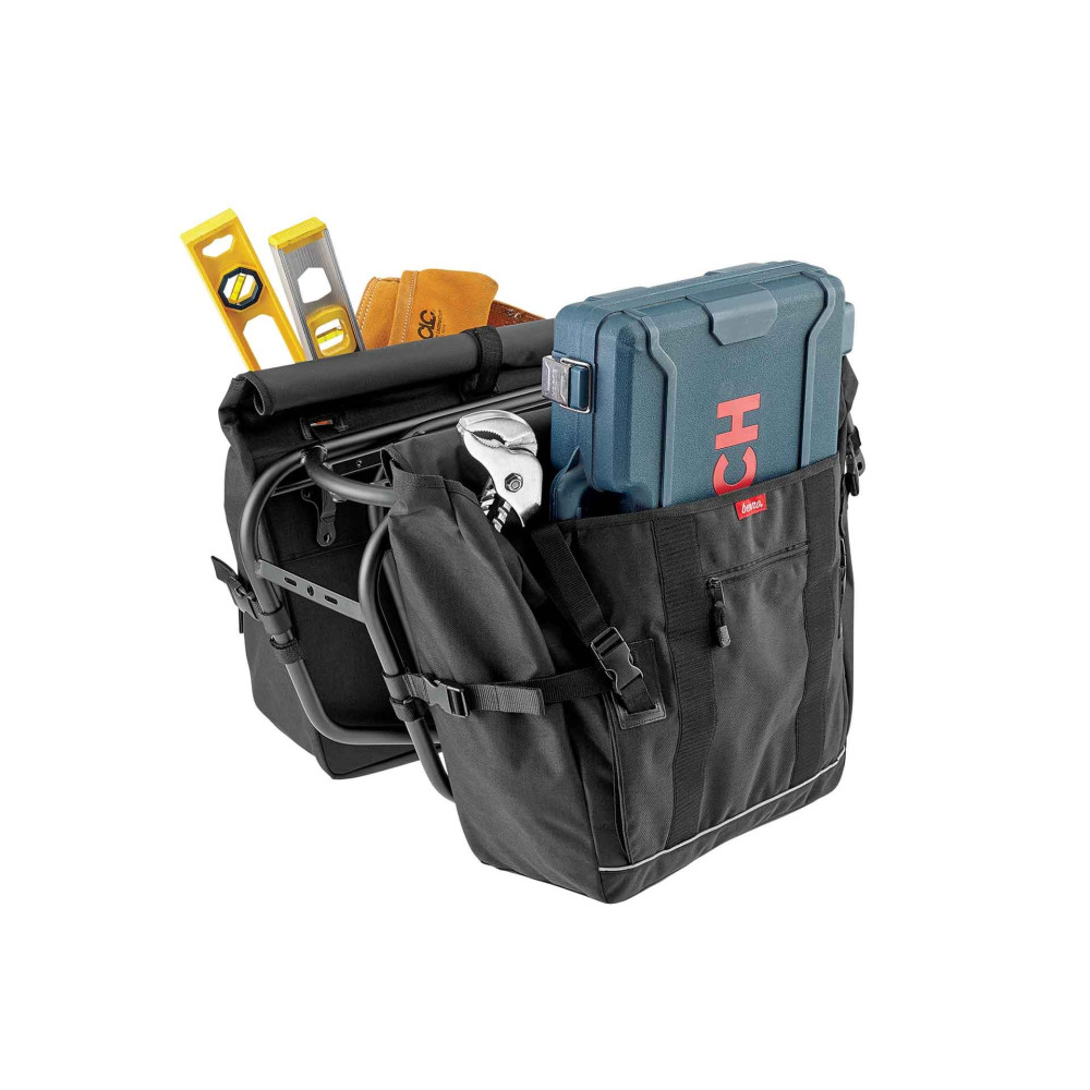 Grande sacoche pour vélo électrique cargo longtail Benno Utility Pannier Bag