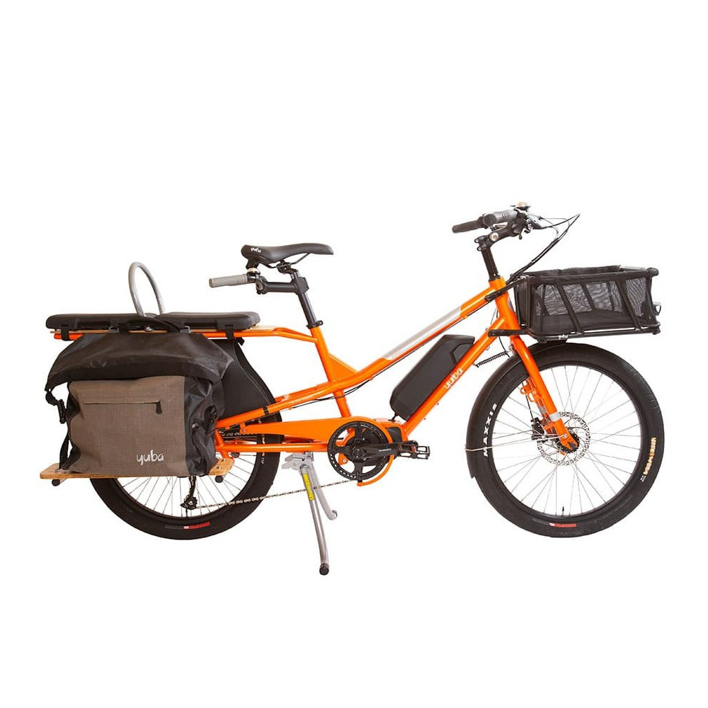 vélo-électrique -cargo-rallongé-Yuba-KOMBI-E5-2021