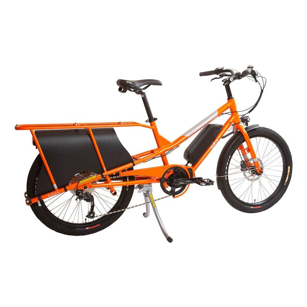 vélo-électrique -cargo-rallongé-Yuba-KOMBI-E5-2021