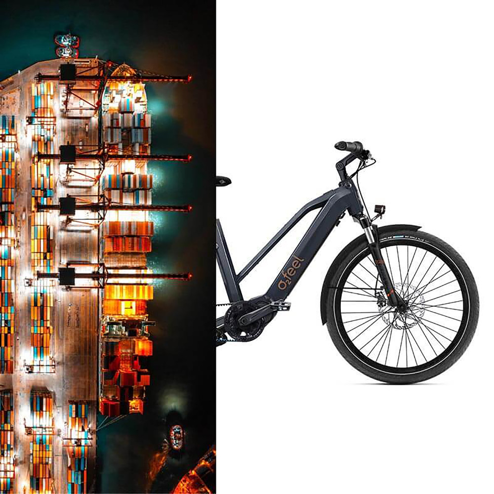 VÉLO ÉLECTRIQUE O2FEEL Equo Cargo Power 7.1 2023 • Vélozen