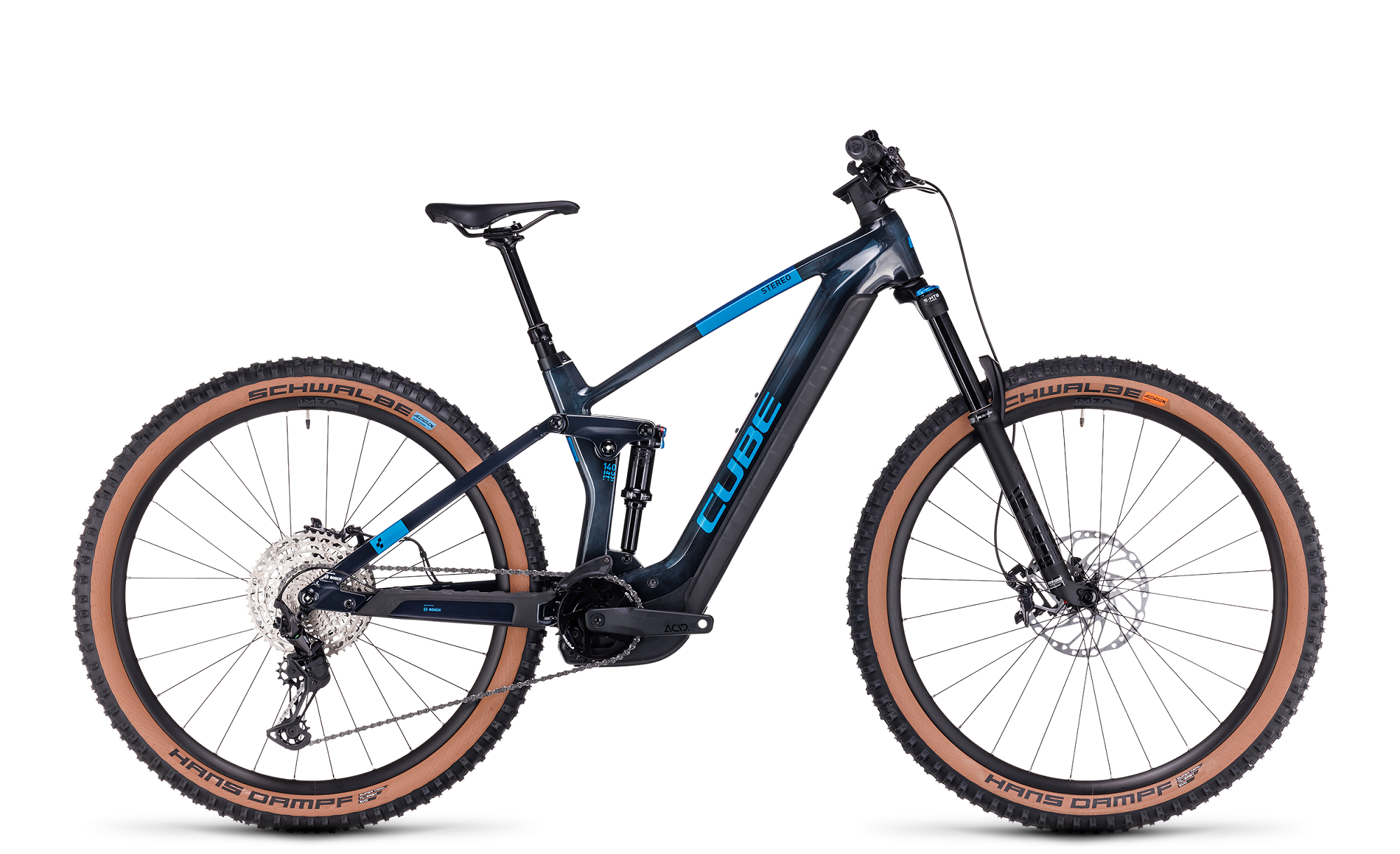 VTT ÉLECTRIQUE CUBE STEREO HYBRID 140 HPC SLX 750 2023 • Vélozen ••• Vélo électrique & VTTAE en