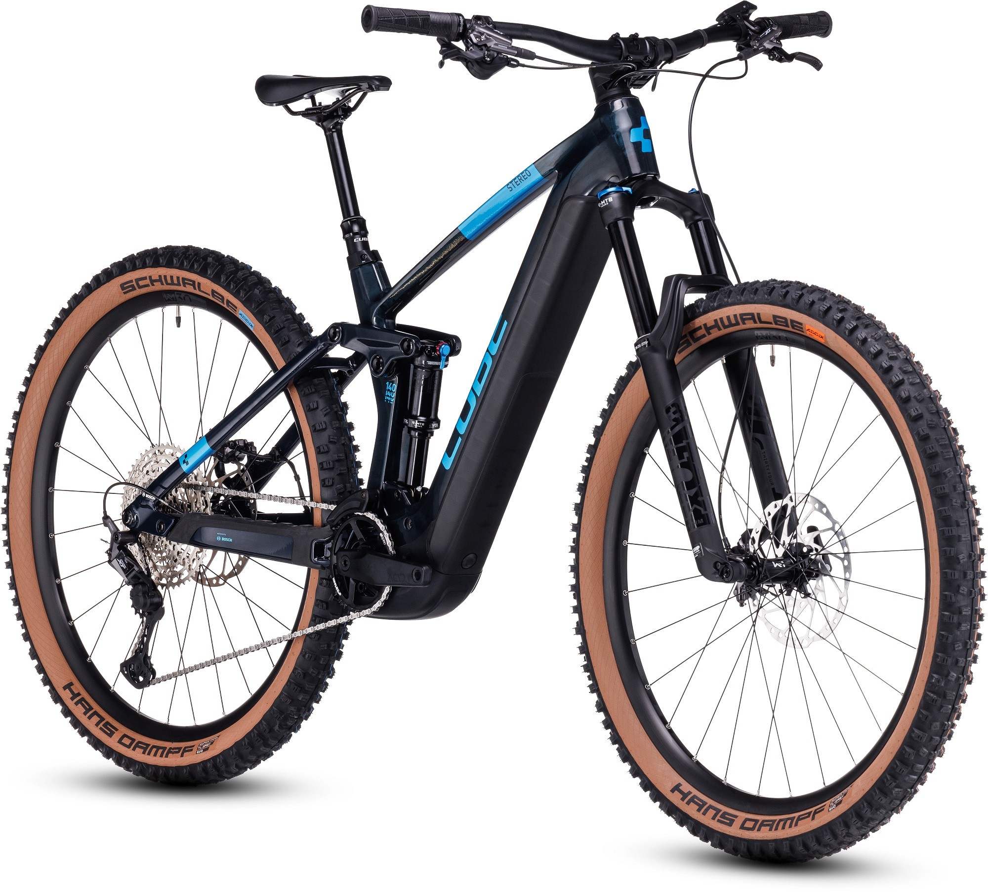 VTT ÉLECTRIQUE CUBE STEREO HYBRID 140 HPC SLX 750 2023 • Vélozen