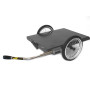 Remorque plateau pour vélo électrique ROLAND Carrie M.e fixation axe de roue arrière