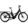 Vélo électrique Cube Longtail Hybrid 725 2024 Noir