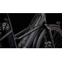 Vélo électrique Cube Longtail Hybrid 725 2024 Noir