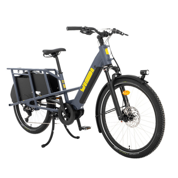 vélo électrique cargo longtail Yuba Boda Boda