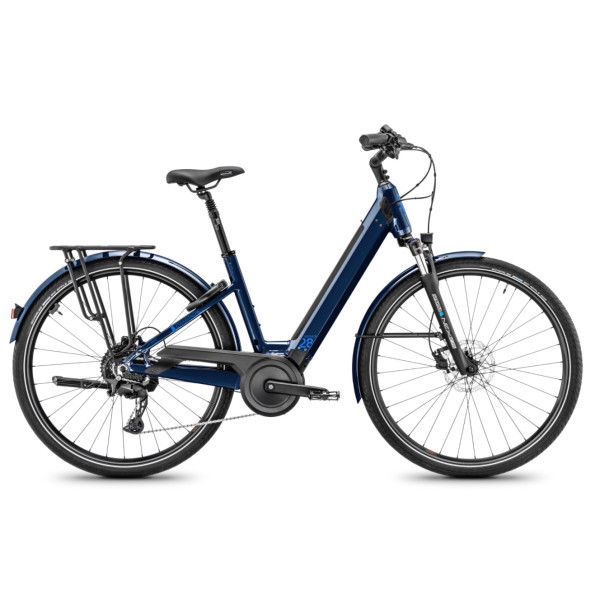 VÉLO ÉLECTRIQUE MOUSTACHE SAMEDI 28.2 OPEN BLEU NUIT 2025 • Vélozen