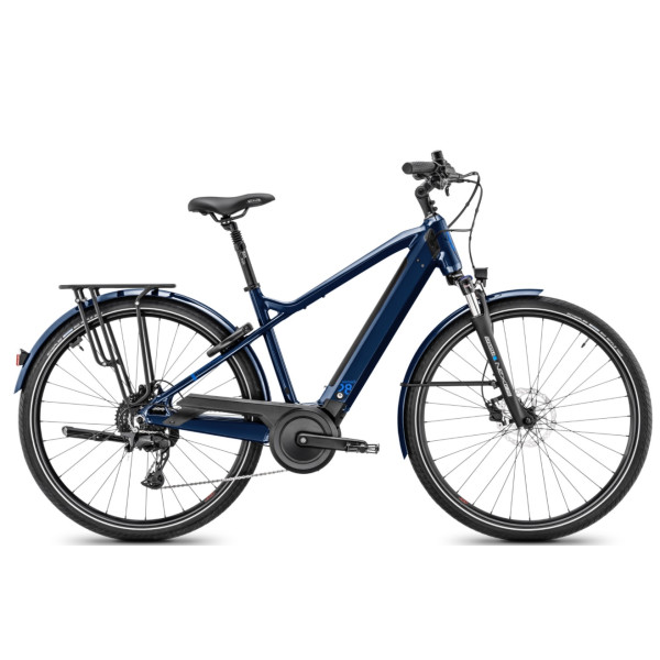 VÉLO ÉLECTRIQUE MOUSTACHE SAMEDI 28.2 BLEU NUIT 2025 • Vélozen