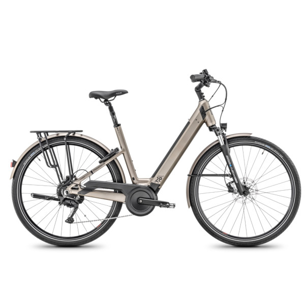 VÉLO ÉLECTRIQUE MOUSTACHE SAMEDI 28.2 OPEN TITANIUM GRIS 2025 • Vélozen