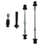 Set de blocage rapide antivol alu axe cromo
