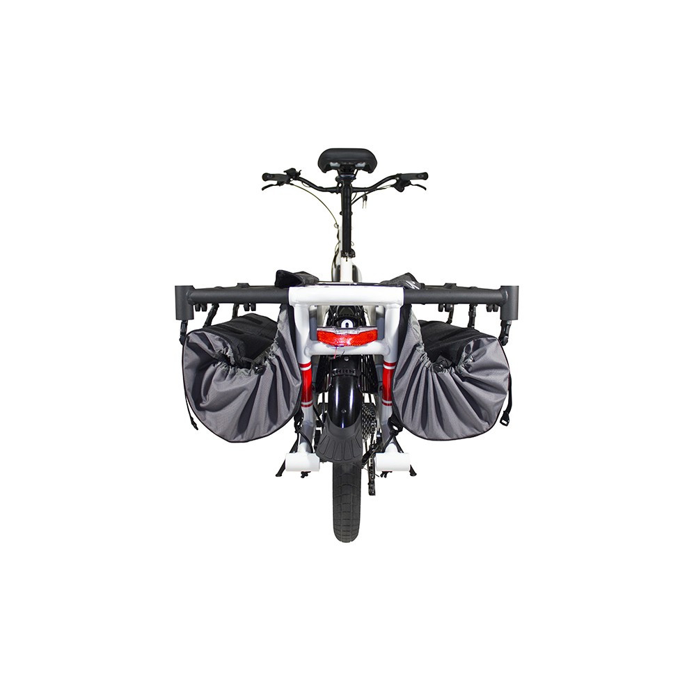  Sacoches Yuba 2-Go Cargo Bags pour vélo électrique cargo enfant Yuba Spicy Curry
