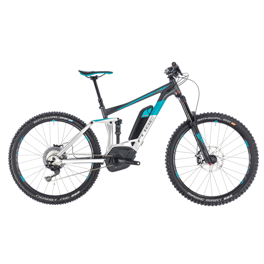VTT ÉLECTRIQUE CUBE STEREO HYBRID 160 Race 500 27.5 2018 ...
