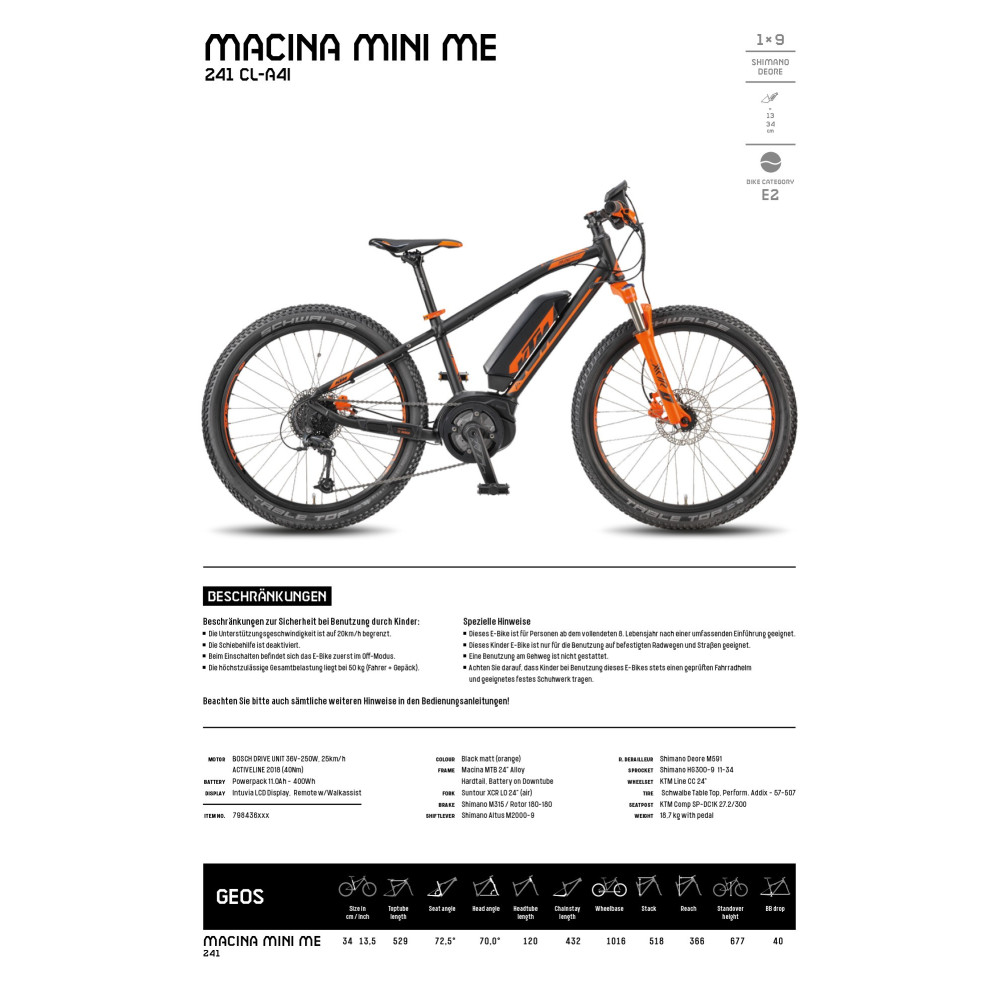 ktm macina mini me