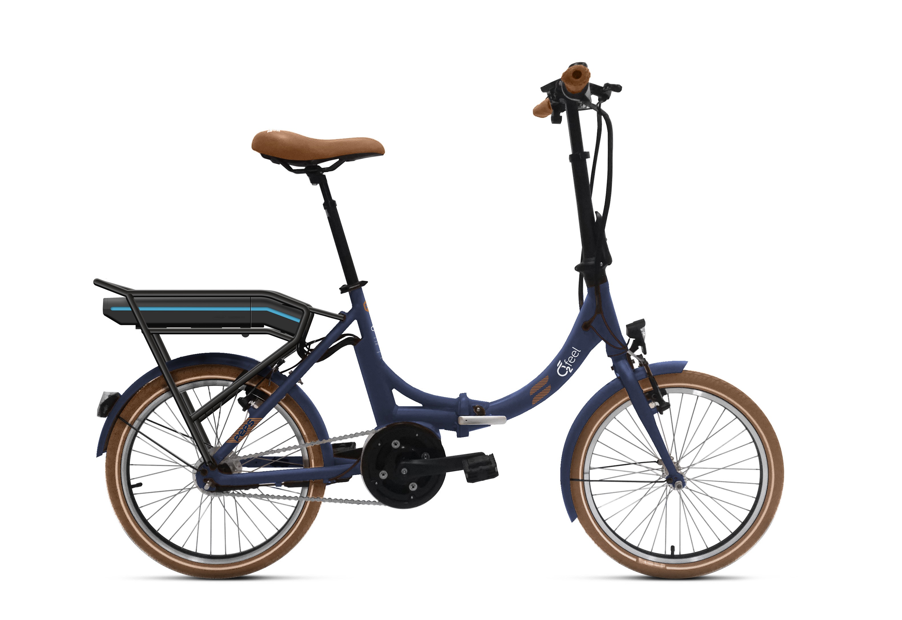 Batterie Vélo électrique O2feel Samsung Sdi 36v 504wh VÉLO ÉLECTRIQUE PLIANT O2FEEL PEPS BAS N7C OES 2017 • Vélozen ••• Vélo  électrique & VTTAE en Bretagne