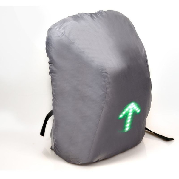 Go LED : un sac à dos avec clignotant pour vélo