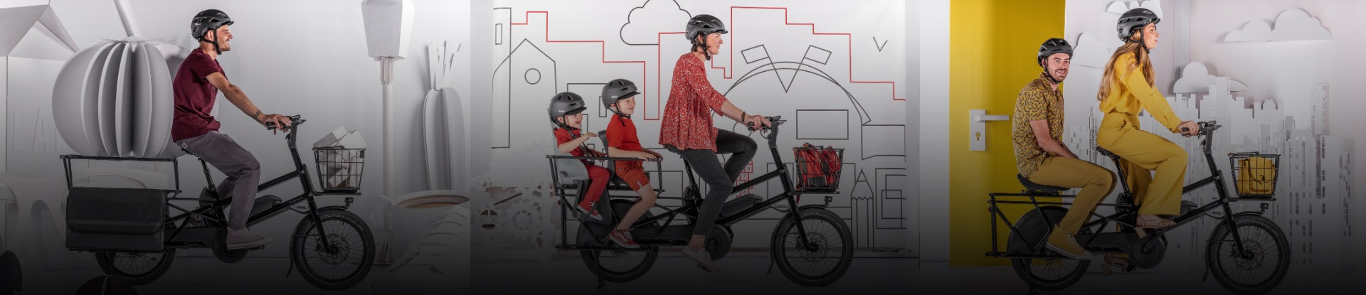 Vélos cargos Moustache Bikes - Simplicité et sécurité