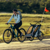 Remorque, chariot courses & caddie pour vélo électrique
