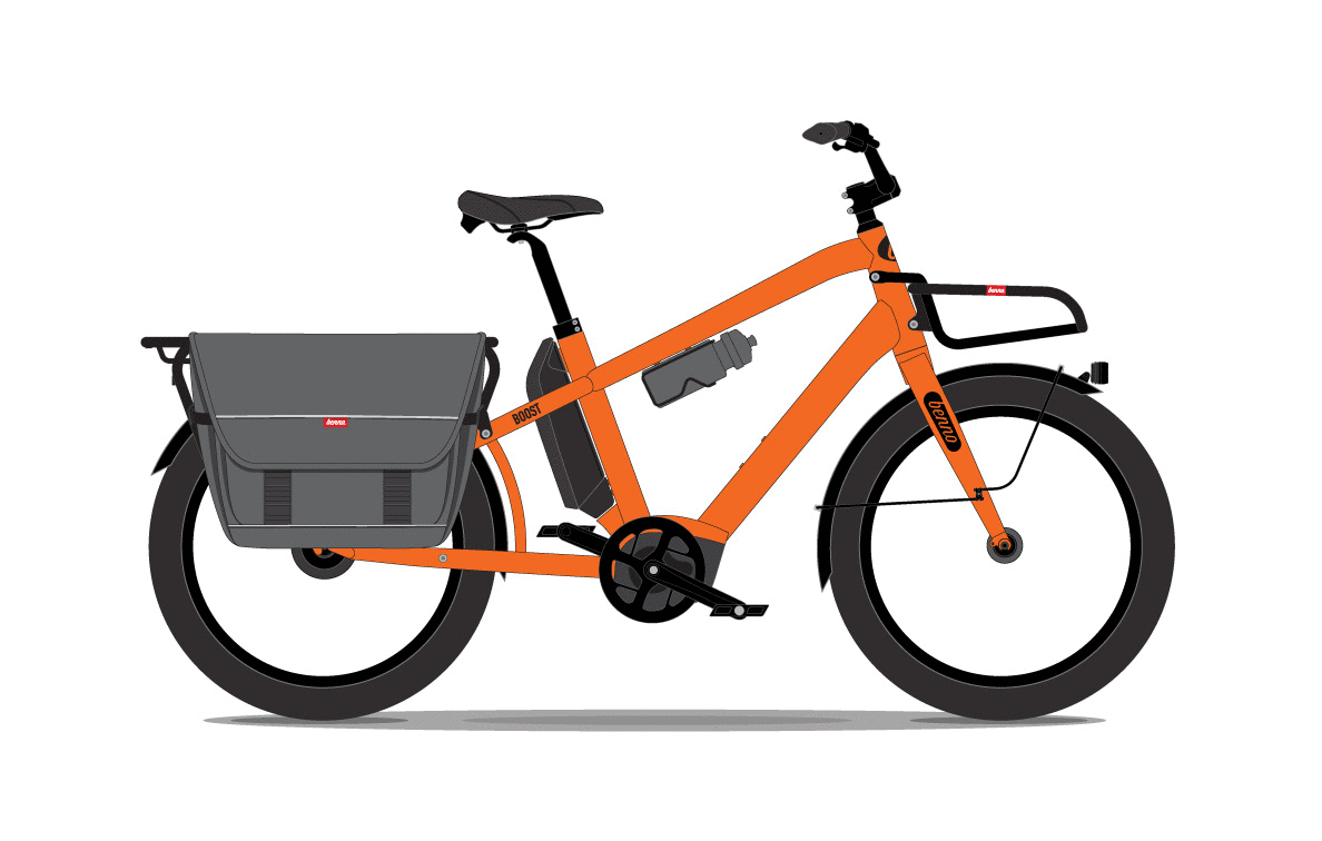 Vélo électrique longtail Benno Boost E 10D 2020