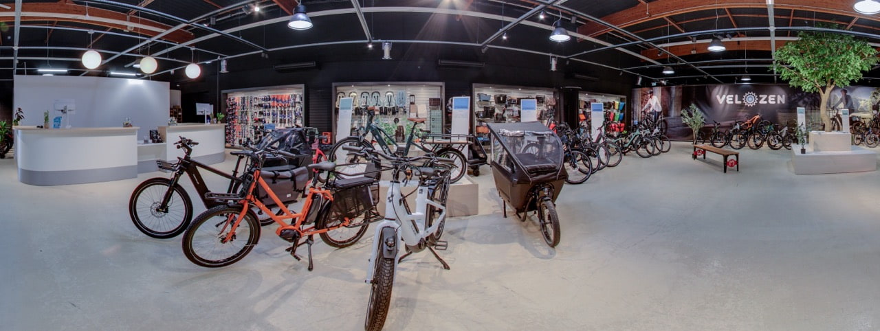 Visite virtuelle de Velozen magasin de vélos électriques