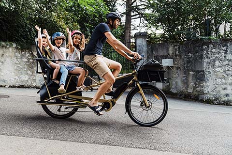 Le Yuba Bikes Mundo EP8 est un vélo cargo électrique robuste et confortable, conçu pour répondre aux besoins des familles et des professionnels.