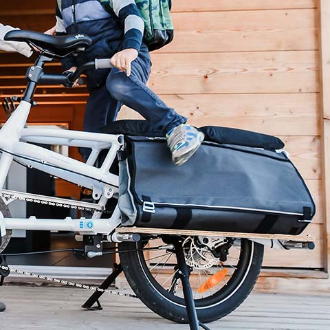 Grande sacoche 2 go bag pour vélo cargo Yuba Bikes