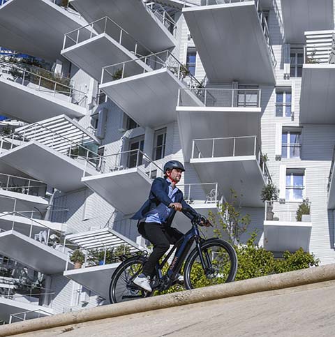 Vers plus de pistes cyclables sécurisées Les VAE sont conçus pour durer dans le temps et nécessitent peu d'entretien
