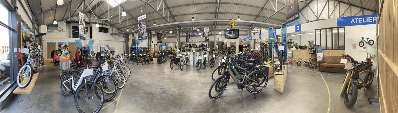 La boutique Vélozen de Brest - Vente et réparation de vélo - Finistère - Bretagne - France